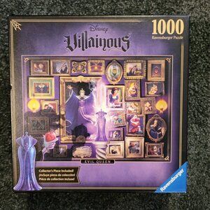 Ravensburger 1000pc Disney  jigsaw puzzle Evil Queen from Villainous Series